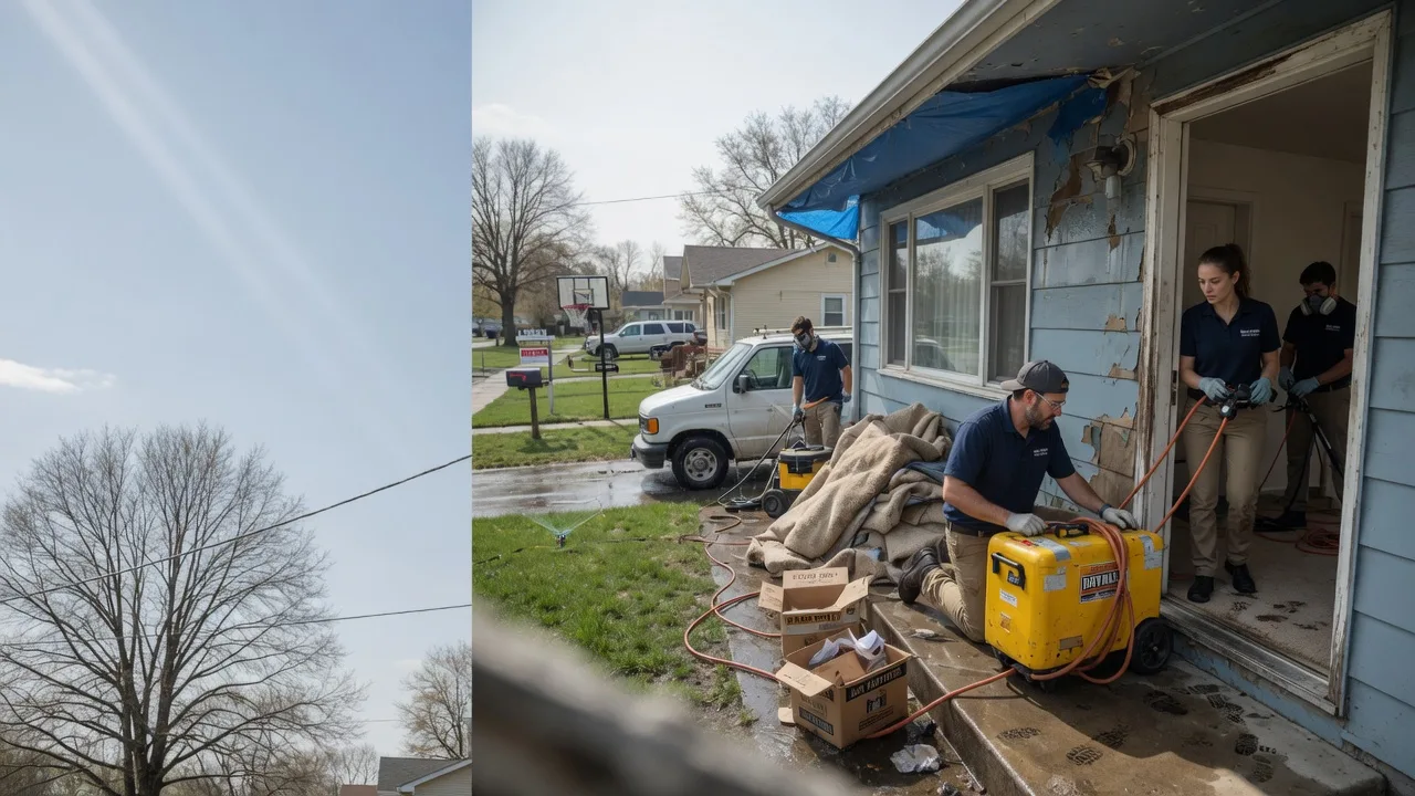Basement Flood Cleanup in Simla, CO near me